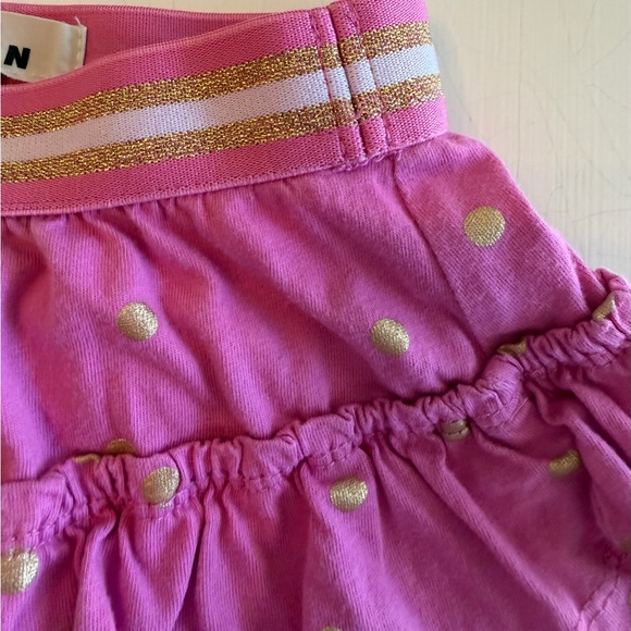 Mini Boden Girl’s Bundle 8-9Y Pink Ruffle Skort & Yellow Embroidered Skirt - Picture 5 of 11